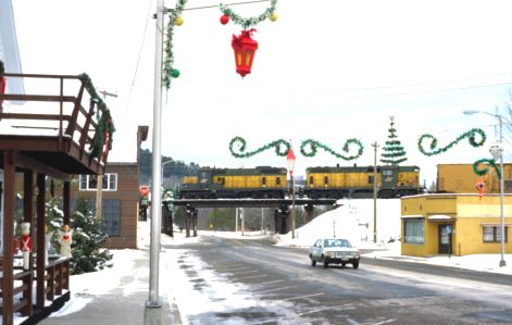 A CNW freight in Norway MI